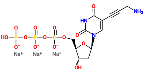 (image for) MC083105 5-(3-Amino-1-propyn-1-yl)-dUTP·3Na